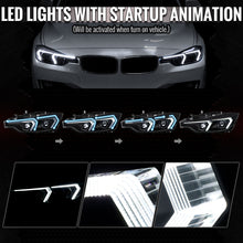 Load image into Gallery viewer, Spec-D Projector Headlights BMW F30 320i 328i 330i 335i 340i (2012-2015) Full LED or Halogen with Sequential Turn Signals - Black or Chrome Alternate Image