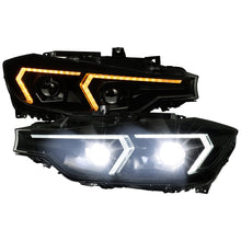 Load image into Gallery viewer, Spec-D Projector Headlights BMW F30 320i 328i 330i 335i 340i (2012-2015) Full LED or Halogen with Sequential Turn Signals - Black or Chrome Alternate Image