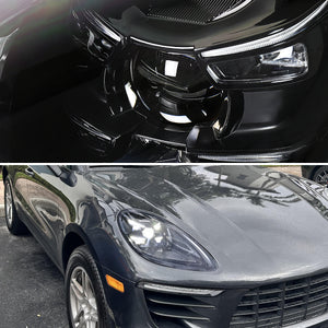 Spec-D Projector Headlights Porsche Macan (15-24) 95B.1 & 95B.2 LED Matrix Style - Black