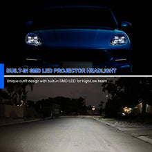 Load image into Gallery viewer, Spec-D Projector Headlights Porsche Macan (15-24) 95B.1 &amp; 95B.2 LED Matrix Style - Black Alternate Image