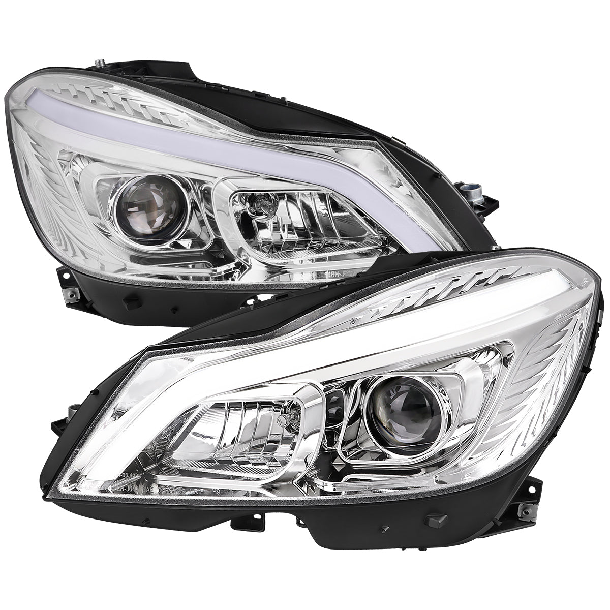 Spec-D Projector Headlights Mercedes C250 C300 C350 (08-14) W204