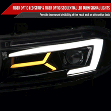 Load image into Gallery viewer, Spec-D Projector Headlights Dodge Charger (2015-2022) Sequential LED Turn Signal - Black or Chrome Alternate Image