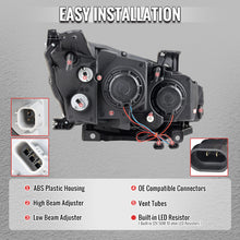 Load image into Gallery viewer, Spec-D Headlights Honda Civic FC/FK (2016-2021) Full LED or Halogen Projector With Sequential Turn Signal - Black or Chrome Alternate Image