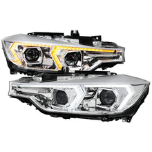 Load image into Gallery viewer, Spec-D Projector Headlights BMW F30 320i 328i 330i 335i 340i (2012-2015) Full LED or Halogen with Sequential Turn Signals - Black or Chrome Alternate Image