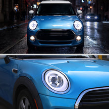 Load image into Gallery viewer, Spec-D LED Projector Headlights for Mini Cooper F55 / F56 / F57 (14-24) Clubman F54 (16-24) LED DRL Light Bar Black / Chrome - Clear or Smoked Lens Alternate Image