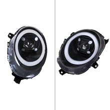 Load image into Gallery viewer, Spec-D LED Projector Headlights for Mini Cooper F55 / F56 / F57 (14-24) Clubman F54 (16-24) LED DRL Light Bar Black / Chrome - Clear or Smoked Lens Alternate Image