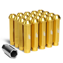 Load image into Gallery viewer, J2 Engineering Lug Nuts (M12 x 1.25) 20 Piece Set With Spiky or Open-End Cup - Black / Blue / Gold / Red / Silver Alternate Image
