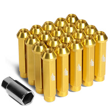 Load image into Gallery viewer, J2 Engineering Lug Nuts (M12 x 1.25) 20 Piece Set With Spiky or Open-End Cup - Black / Blue / Gold / Red / Silver Alternate Image