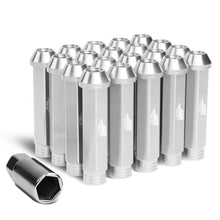 Load image into Gallery viewer, J2 Engineering Lug Nuts (M12 x 1.25) 20 Piece Set With Spiky or Open-End Cup - Black / Blue / Gold / Red / Silver Alternate Image