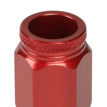 Load image into Gallery viewer, J2 Engineering Lug Nuts (M12 x 1.25) 16 Piece Set With Open Knurled End and Lock Nuts- Black / Blue / Red Alternate Image