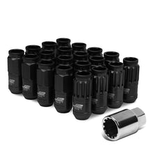 Load image into Gallery viewer, J2 Engineering Lug Nuts (M12 x 1.25) 20 Piece Set With Spiky or Open-End Cup - Black / Blue / Gold / Red / Silver Alternate Image