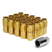 Load image into Gallery viewer, J2 Engineering Lug Nuts (M12 x 1.25) 20 Piece Set With Spiky or Open-End Cup - Black / Blue / Gold / Red / Silver Alternate Image
