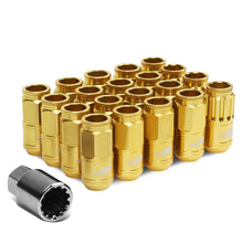 Load image into Gallery viewer, J2 Engineering Lug Nuts (M12 x 1.25) 20 Piece Set With Spiky or Open-End Cup - Black / Blue / Gold / Red / Silver Alternate Image