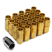 Load image into Gallery viewer, J2 Engineering Lug Nuts (M12 x 1.25) 20 Piece Set With Spiky or Open-End Cup - Black / Blue / Gold / Red / Silver Alternate Image
