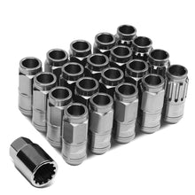 Load image into Gallery viewer, J2 Engineering Lug Nuts (M12 x 1.25) 20 Piece Set With Spiky or Open-End Cup - Black / Blue / Gold / Red / Silver Alternate Image