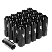Load image into Gallery viewer, J2 Engineering Lug Nuts (M12 x 1.25) 20 Piece Set With Open End - Black / Blue / Red Alternate Image