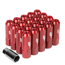 Load image into Gallery viewer, J2 Engineering Lug Nuts (M12 x 1.25) 20 Piece Set With Open End - Black / Blue / Red Alternate Image