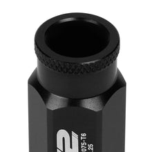 Load image into Gallery viewer, J2 Engineering Lug Nuts (M12 x 1.25) 20 Piece Set With Open Knurled End - Black / Blue / Red Alternate Image