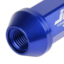 Load image into Gallery viewer, J2 Engineering Lug Nuts (M12 x 1.25) 20 Piece Set With Open Knurled End - Black / Blue / Red Alternate Image