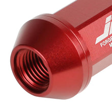 Load image into Gallery viewer, J2 Engineering Lug Nuts (M12 x 1.25) 20 Piece Set With Open Knurled End - Black / Blue / Red Alternate Image