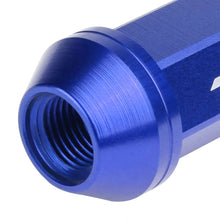 Load image into Gallery viewer, J2 Engineering Lug Nuts (M12 x 1.25) 20 Piece Set With Closed End - Black / Blue Red Alternate Image