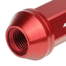 Load image into Gallery viewer, J2 Engineering Lug Nuts (M12 x 1.25) 20 Piece Set With Closed End - Black / Blue Red Alternate Image