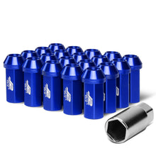Load image into Gallery viewer, J2 Engineering Lug Nuts (M12 x 1.25) 20 Piece Set With Closed End for Acorn / Conical Wheels - Black / Blue / Gold / Red / Silver Alternate Image