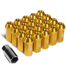 Load image into Gallery viewer, J2 Engineering Lug Nuts (M12 x 1.25) 20 Piece Set With Closed End for Acorn / Conical Wheels - Black / Blue / Gold / Red / Silver Alternate Image
