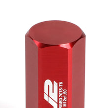 Load image into Gallery viewer, J2 Engineering Lug Nuts (M12 x 1.25) 20 Piece Set With Closed End for Acorn / Conical Wheels - Black / Blue / Gold / Red / Silver Alternate Image