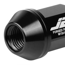 Load image into Gallery viewer, J2 Engineering Lug Nuts (M12 x 1.25) 20 Piece Set With Closed End - Black / Blue Red Alternate Image