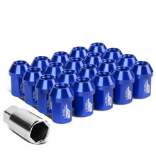 Load image into Gallery viewer, J2 Engineering Lug Nuts (M12 x 1.25) 20 Piece Set With Closed End for Acorn / Conical Wheels - Black / Blue / Gold / Red / Silver Alternate Image