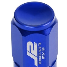 Load image into Gallery viewer, J2 Engineering Lug Nuts (M12 x 1.25) 20 Piece Set With Closed End for Acorn / Conical Wheels - Black / Blue / Gold / Red / Silver Alternate Image
