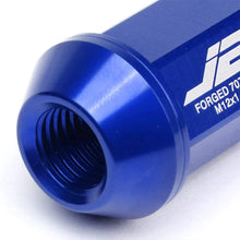 Load image into Gallery viewer, J2 Engineering Lug Nuts (M12 x 1.25) 20 Piece Set With Open Knurled or Smooth End for Acorn / Conical Wheels - Black / Blue / Gold / Red / Silver Alternate Image
