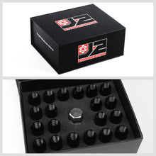 Load image into Gallery viewer, J2 Engineering Lug Nuts (M12 x 1.25) 20 Piece Set With Open End - Black / Blue / Red Alternate Image