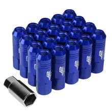 Load image into Gallery viewer, J2 Engineering Lug Nuts (M12 x 1.25) 20 Piece Set With Open End - Black / Blue / Red Alternate Image
