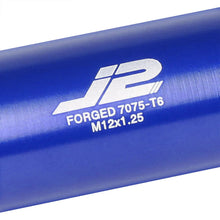 Load image into Gallery viewer, J2 Engineering Lug Nuts (M12 x 1.25) 16 Piece Set With Open End and Lock Nuts- Black / Blue / Red Alternate Image