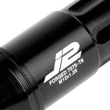Load image into Gallery viewer, J2 Engineering Spiked Lug Nuts (M12 x 1.25) 20 Piece Set With Open Spline End - Black / Blue / Red Alternate Image