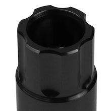 Load image into Gallery viewer, J2 Engineering Spiked Lug Nuts (M12 x 1.25) 20 Piece Set With Open Spline End - Black / Blue / Red Alternate Image