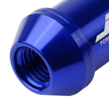 Load image into Gallery viewer, J2 Engineering Spiked Lug Nuts (M12 x 1.25) 20 Piece Set With Open Spline End - Black / Blue / Red Alternate Image