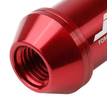 Load image into Gallery viewer, J2 Engineering Spiked Lug Nuts (M12 x 1.25) 20 Piece Set With Open Spline End - Black / Blue / Red Alternate Image