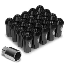 Load image into Gallery viewer, J2 Engineering Lug Nuts (M12 x 1.25) 20 Piece Set With Open End Spline for Acorn / Conical Wheels - Black / Blue / Gold / Red / Silver Alternate Image