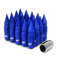 Load image into Gallery viewer, J2 Engineering Lug Nuts (M12 x 1.25) 20 Piece Set With Spiky or Open-End Cup - Black / Blue / Gold / Red / Silver Alternate Image