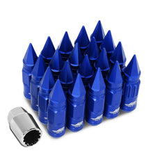 Load image into Gallery viewer, J2 Engineering Lug Nuts (M12 x 1.25) 20 Piece Set With Spiky or Open-End Cup - Black / Blue / Gold / Red / Silver Alternate Image
