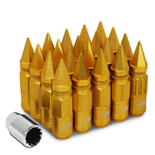 Load image into Gallery viewer, J2 Engineering Lug Nuts (M12 x 1.25) 20 Piece Set With Spiky or Open-End Cup - Black / Blue / Gold / Red / Silver Alternate Image