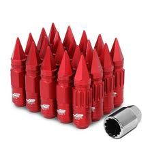 Load image into Gallery viewer, J2 Engineering Lug Nuts (M12 x 1.25) 20 Piece Set With Spiky or Open-End Cup - Black / Blue / Gold / Red / Silver Alternate Image