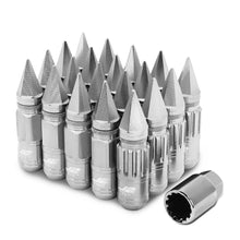 Load image into Gallery viewer, J2 Engineering Lug Nuts (M12 x 1.25) 20 Piece Set With Spiky or Open-End Cup - Black / Blue / Gold / Red / Silver Alternate Image