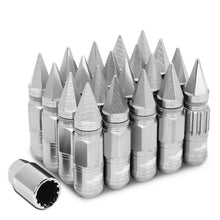 Load image into Gallery viewer, J2 Engineering Lug Nuts (M12 x 1.25) 20 Piece Set With Spiky or Open-End Cup - Black / Blue / Gold / Red / Silver Alternate Image