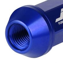 Load image into Gallery viewer, J2 Engineering Lug Nuts (M12 x 1.25) 20 Piece Set With Open Knurled End - Black / Blue / Red Alternate Image