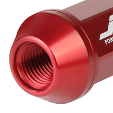 Load image into Gallery viewer, J2 Engineering Lug Nuts (M12 x 1.25) 20 Piece Set With Open Knurled End - Black / Blue / Red Alternate Image