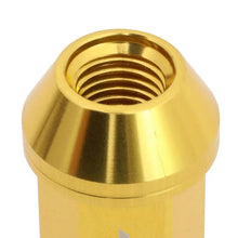 Load image into Gallery viewer, J2 Engineering Lug Nuts (M12 x 1.25) 20 Piece Set With Open Knurled or Smooth End for Acorn / Conical Wheels - Black / Blue / Gold / Red / Silver Alternate Image